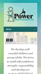 Mobile Screenshot of ipowergymnastics.com